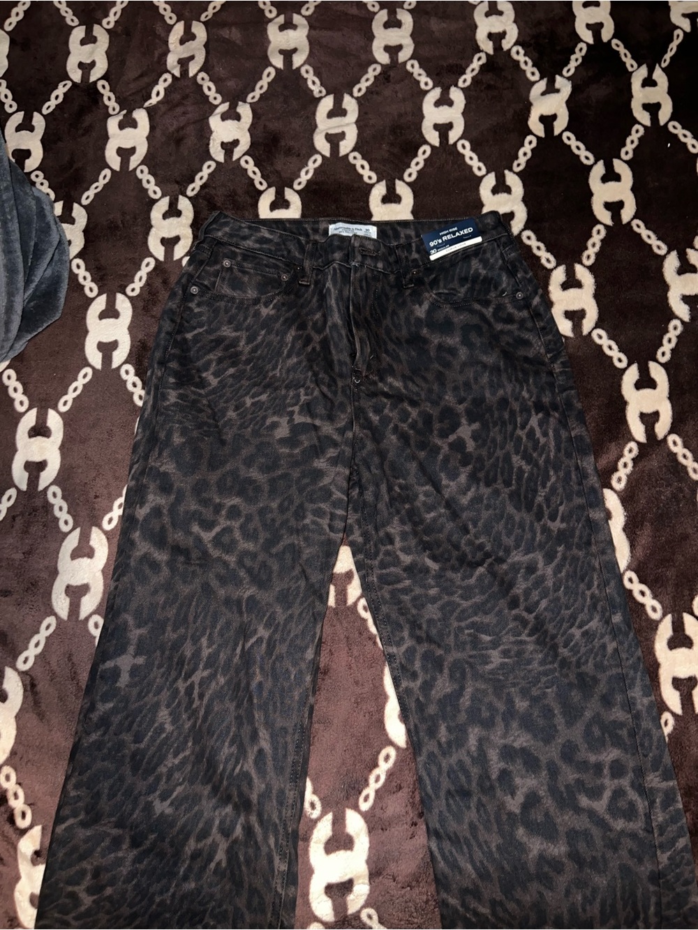 Abercrombie Women’s Leopard Print Jeans